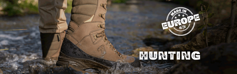 European hunting clearance boots